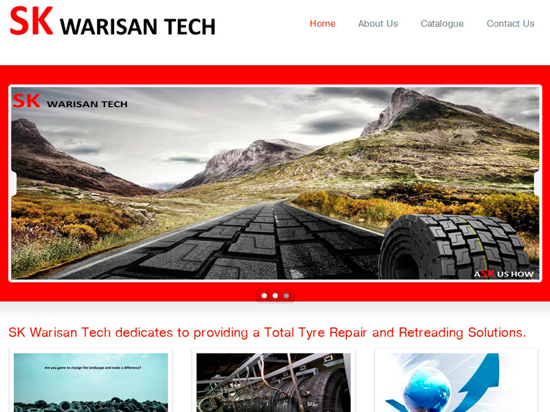 SK Warisan Tech Website